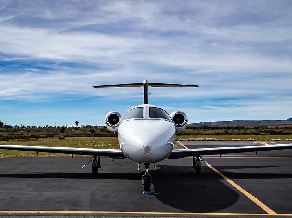 Super Mid-Size — private jet seating up to 8 passengers